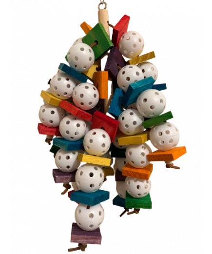 Parrot-Supplies Mega Wiffle Ball Home Run XXL Parrot Toy Parrot-Supplies Mega Wiffle Ball Home Run XXL Parrot Toy